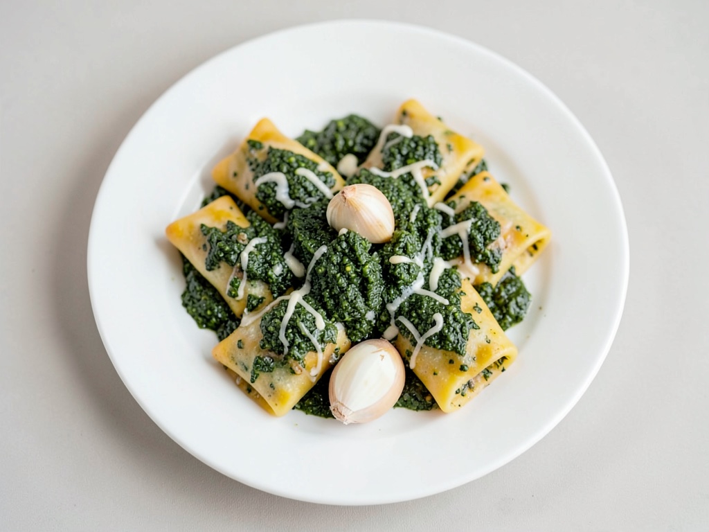 Cannelloni farcis au épinards et fromage frais