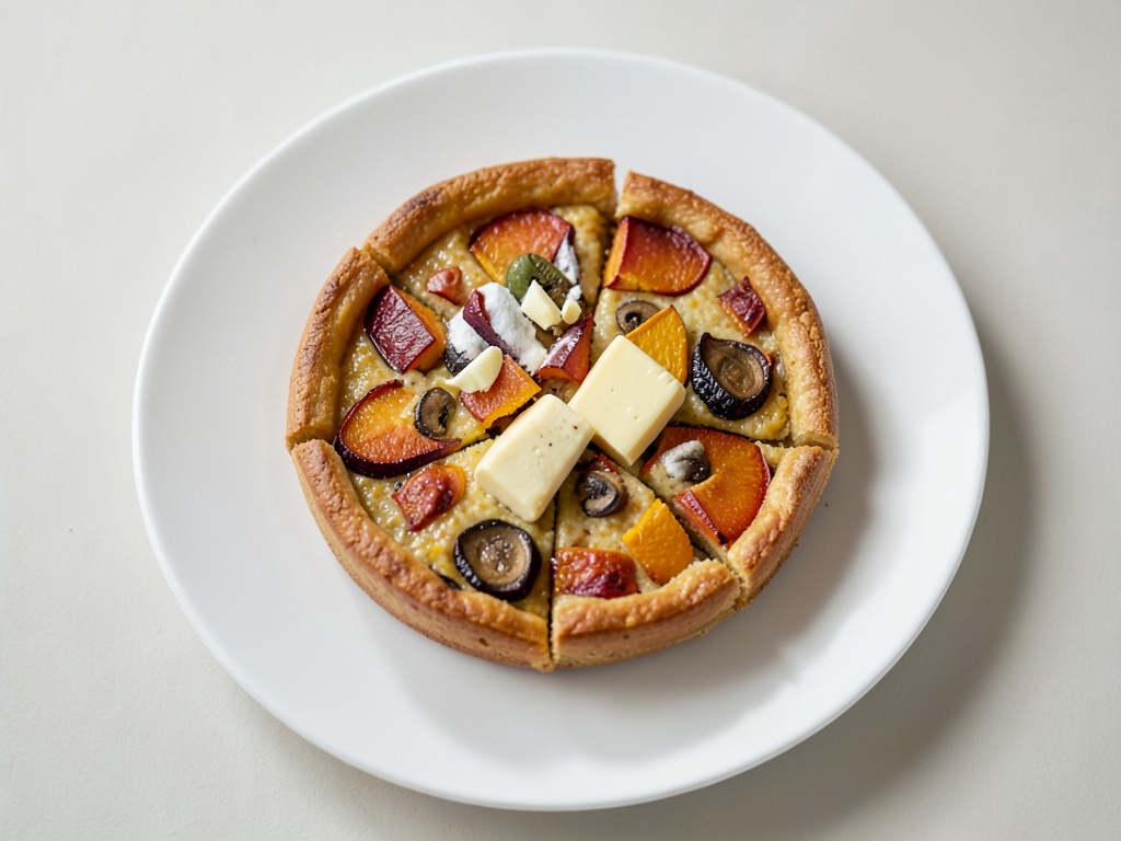 Torta salata cremosa alla zucca