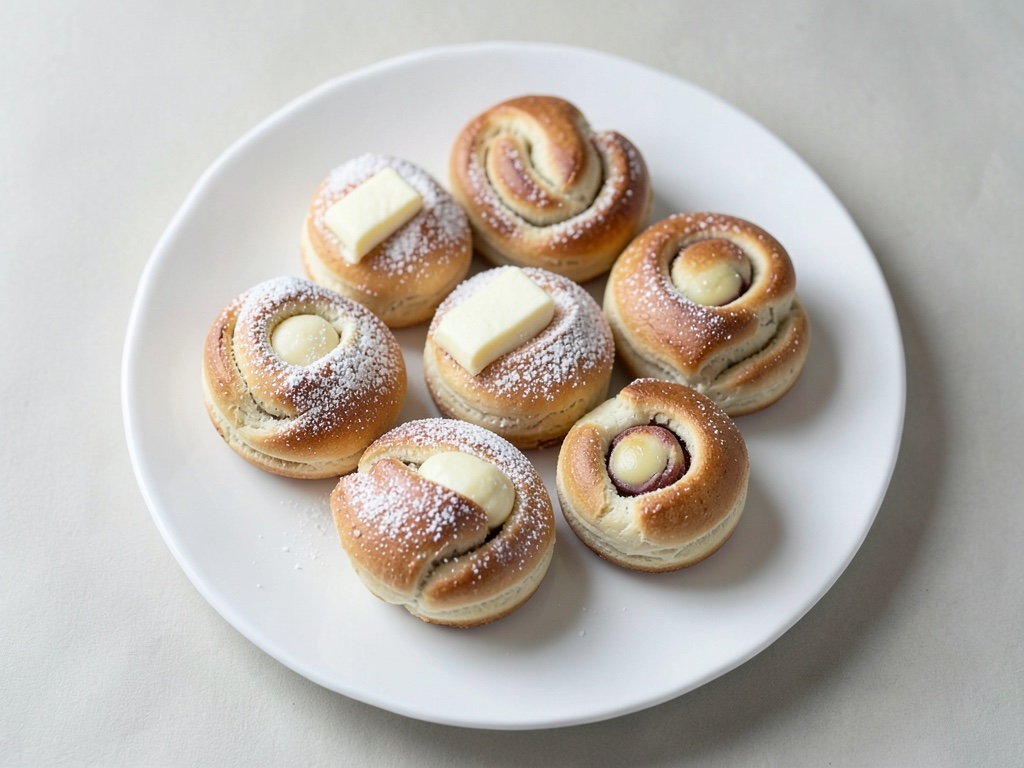 Biscuits moelleux aux rouleaux de cannelle