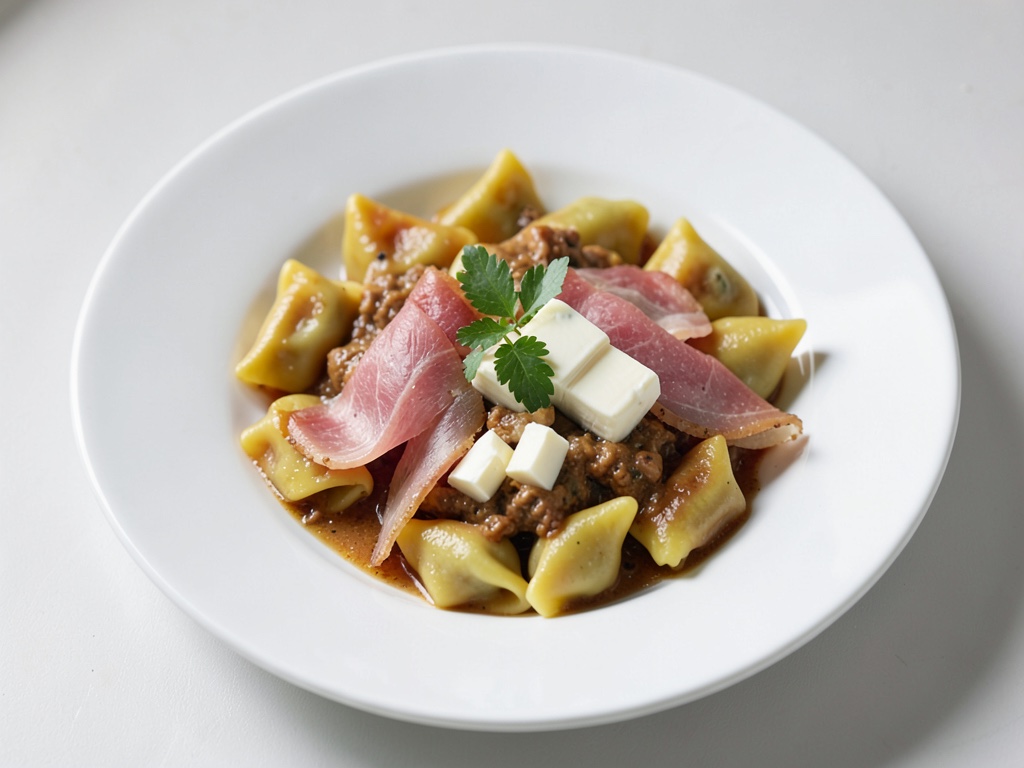 Tortellini in salsa di panna – Crema di prosciutto come in Italia