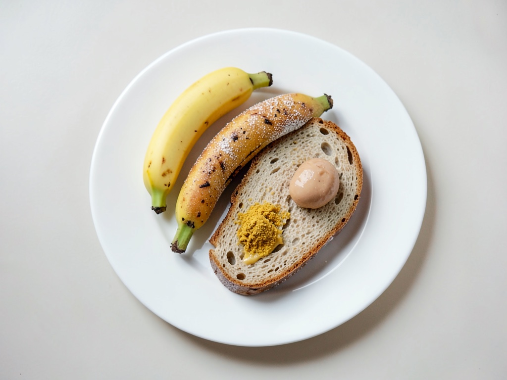 Pan de plátano jugoso