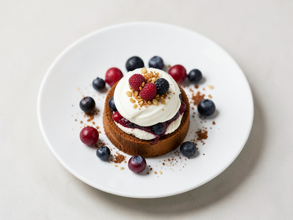 Tiramisu mit Spekulatius und Himbeeren