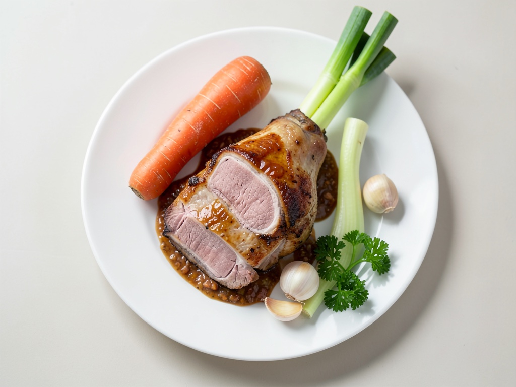 Braciola di maiale croccante con crosta