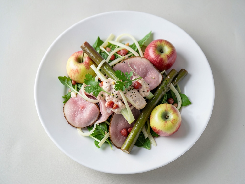 Insalata a strati colorata