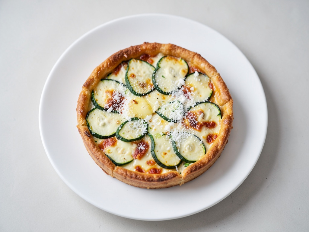 Quiche di Zucchine e Formaggio di Pecora