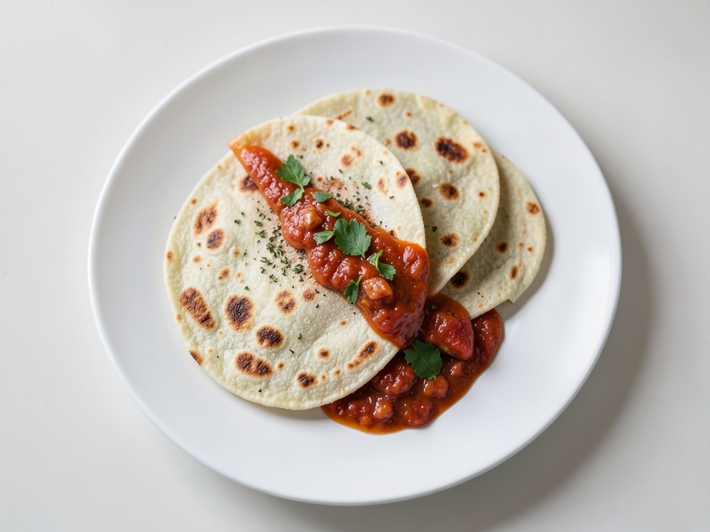 Tortillas di grano fatte in casa