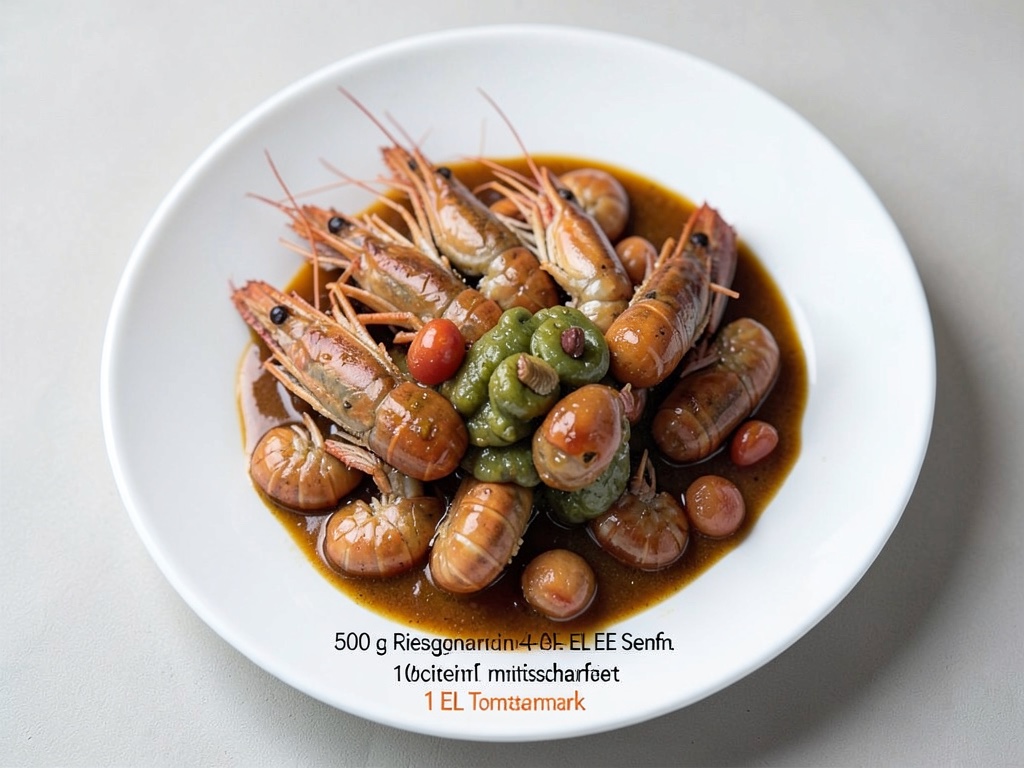 Honig-Senf-Garnelen im Grill-Stil