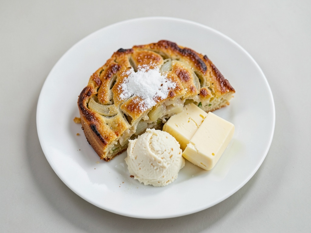 Torta di cipolle soffice