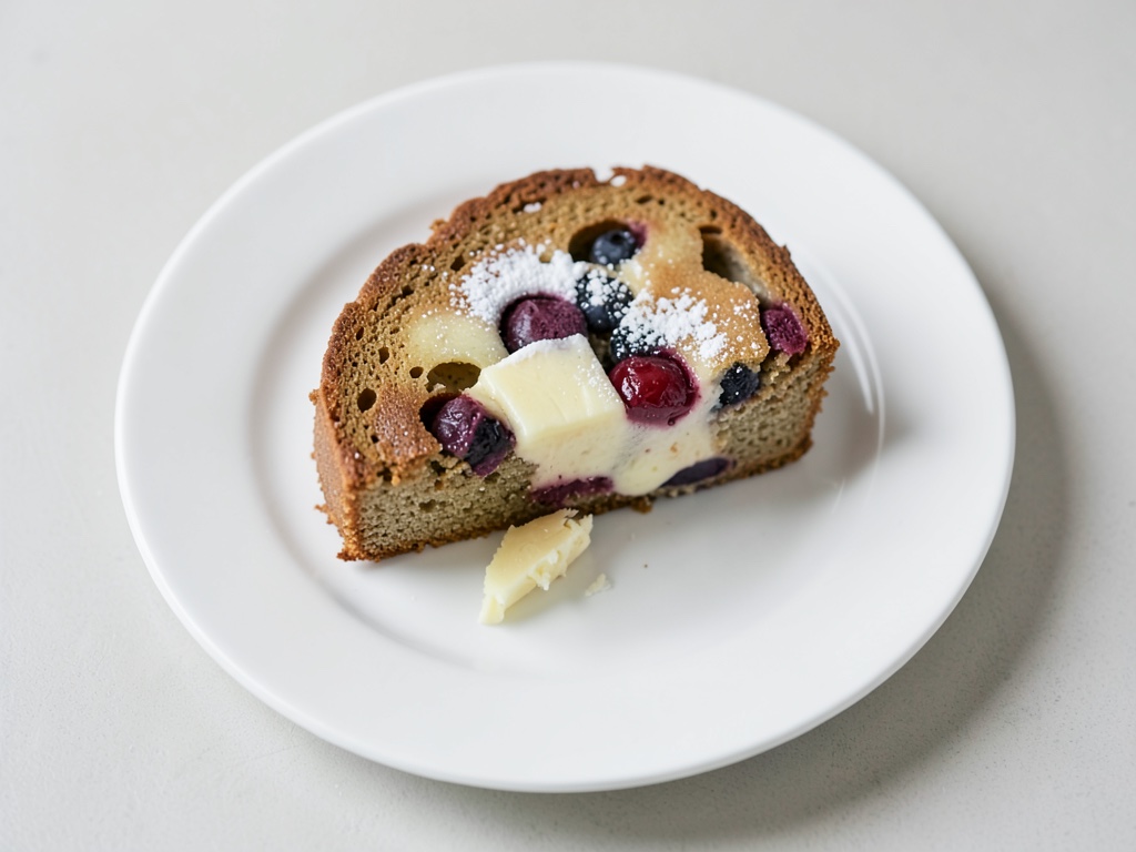 Apfel-Pudding-Kuchen mit Streuseln