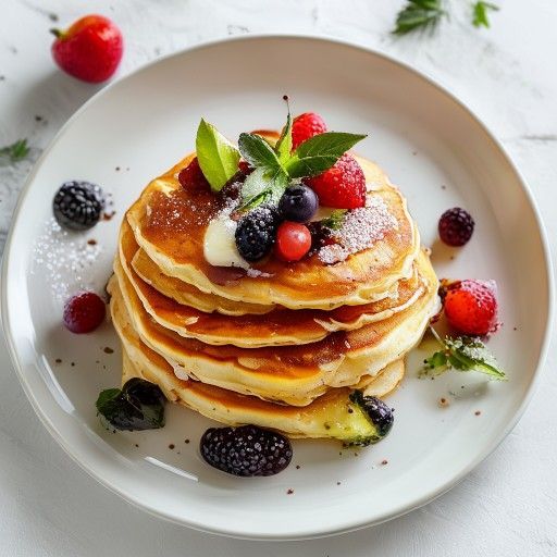 Frittelle di frutta spesse