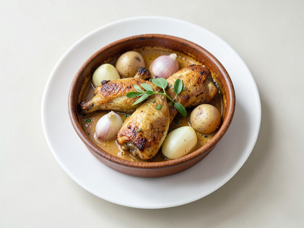 Padella di pollo greca