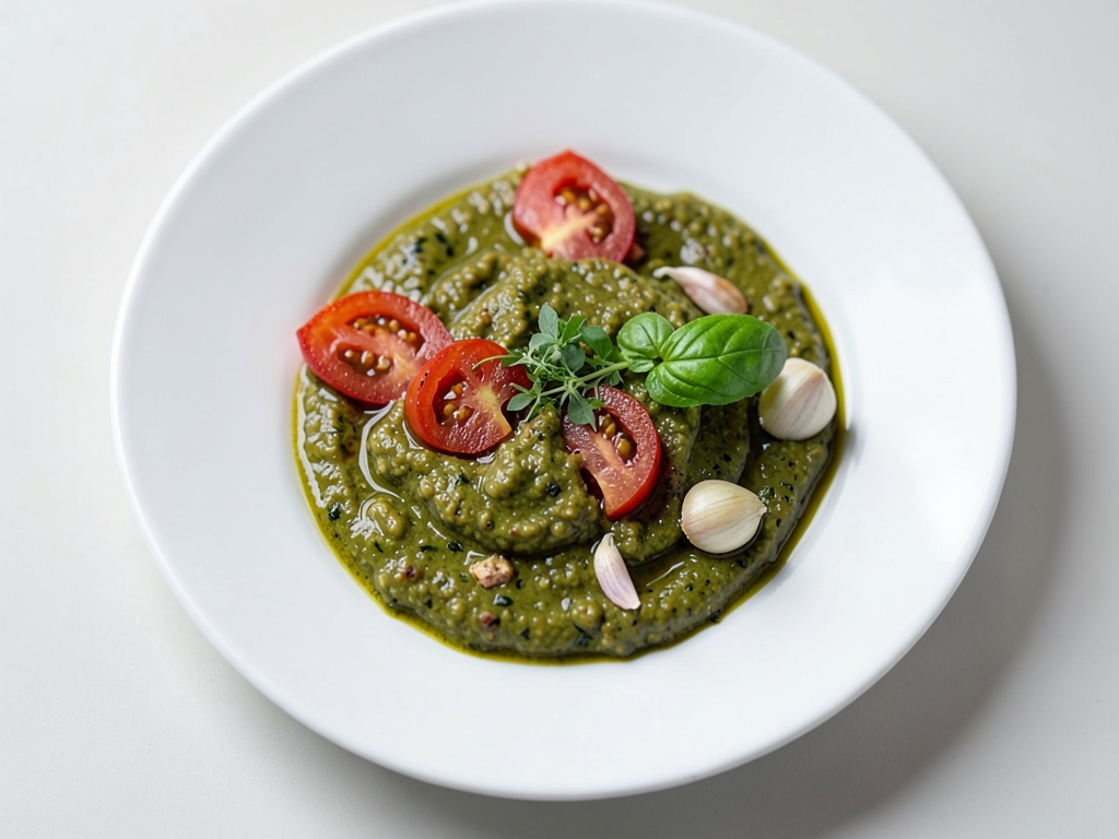 Pesto frais aux tomates