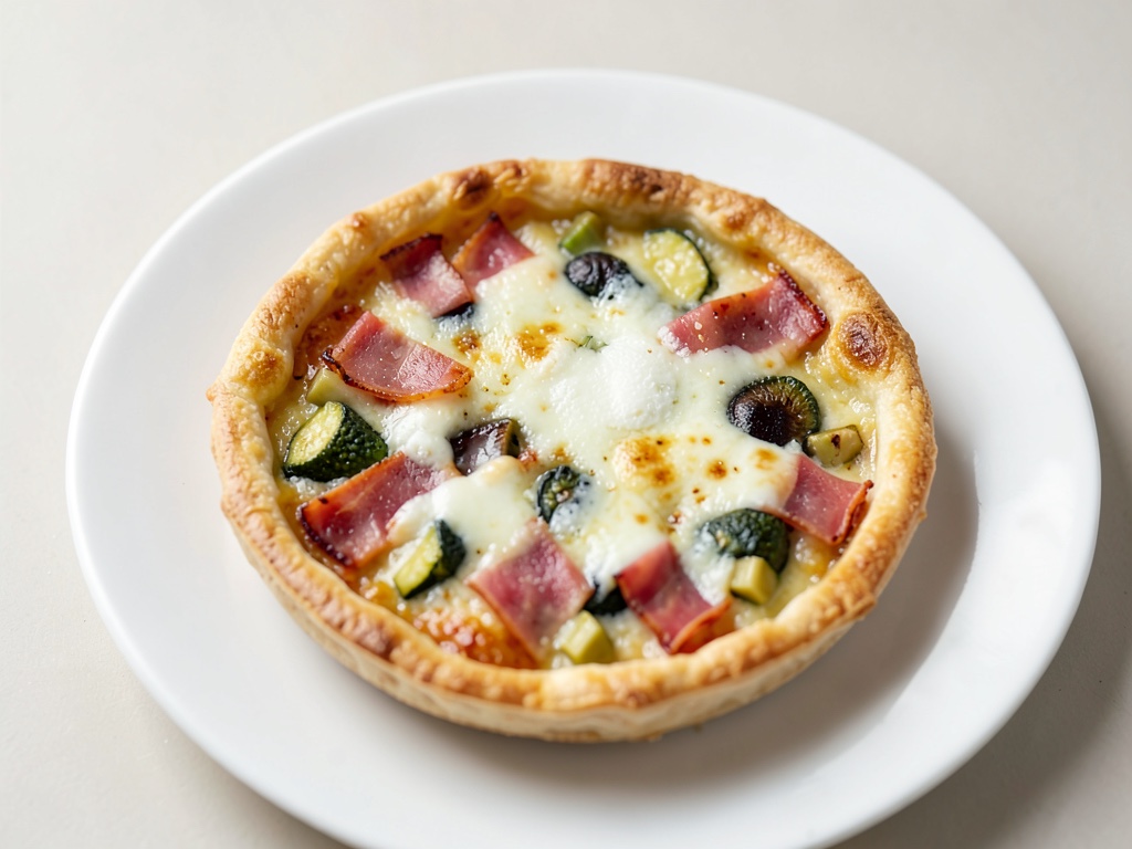Quiche de Jamón y Verduras