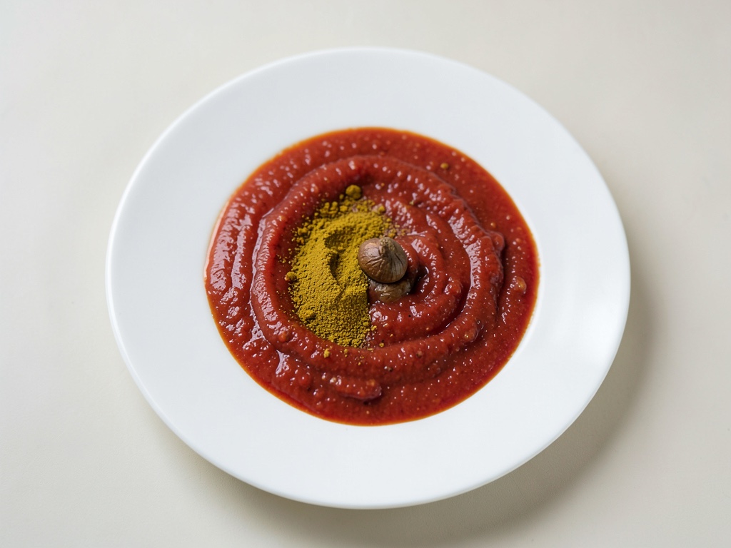 Salsa per currywurst da fast food fatta in casa