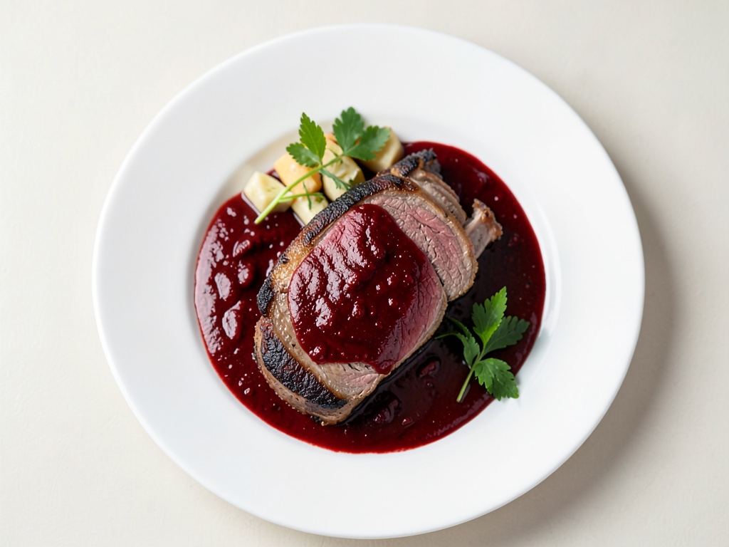 Brasato di manzo della nonna con salsa al vino rosso