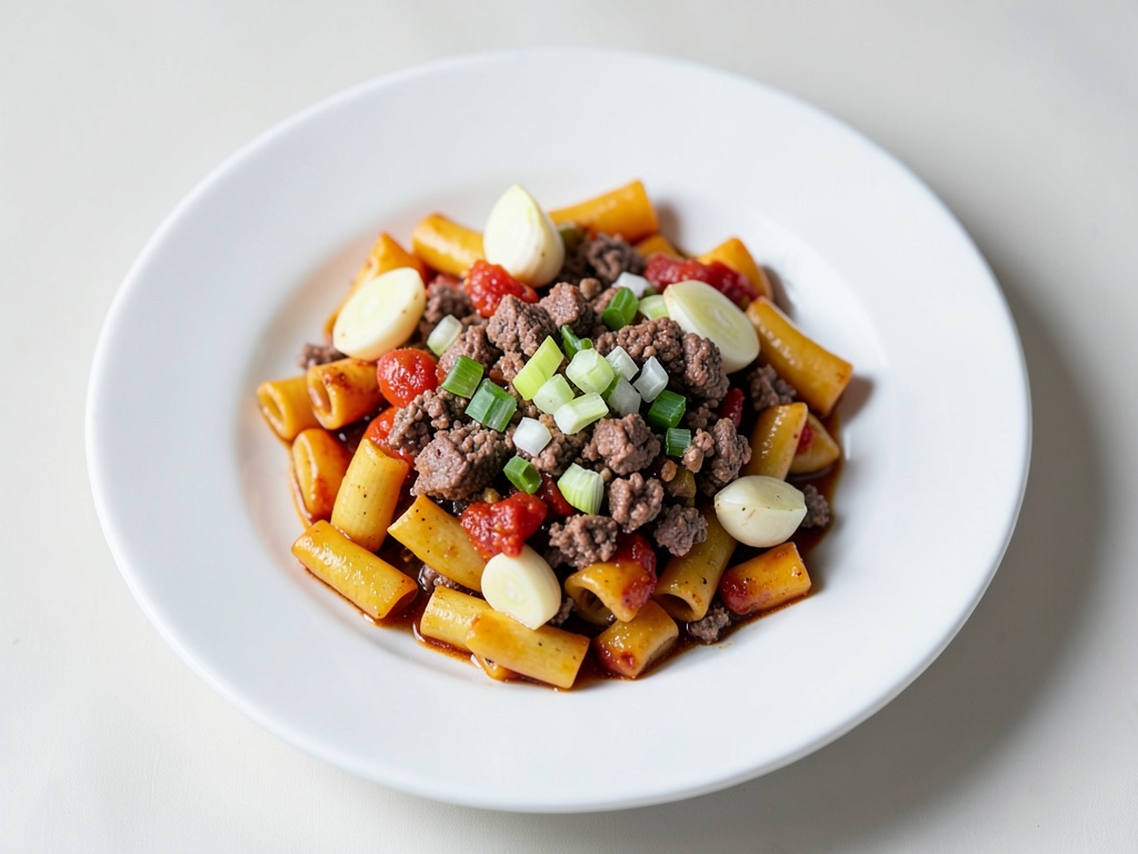 Ofen-Rigatoni mit Fleischsauce