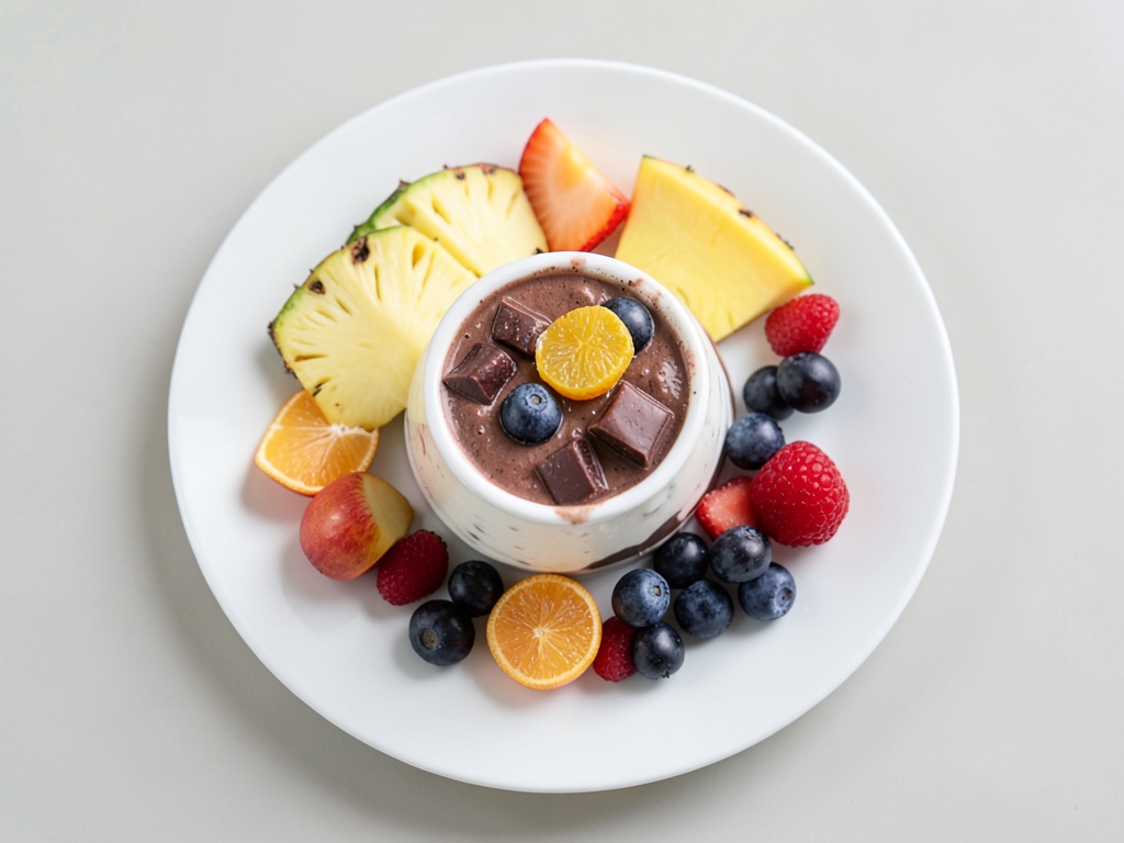 Fonduta di cioccolato per intingere