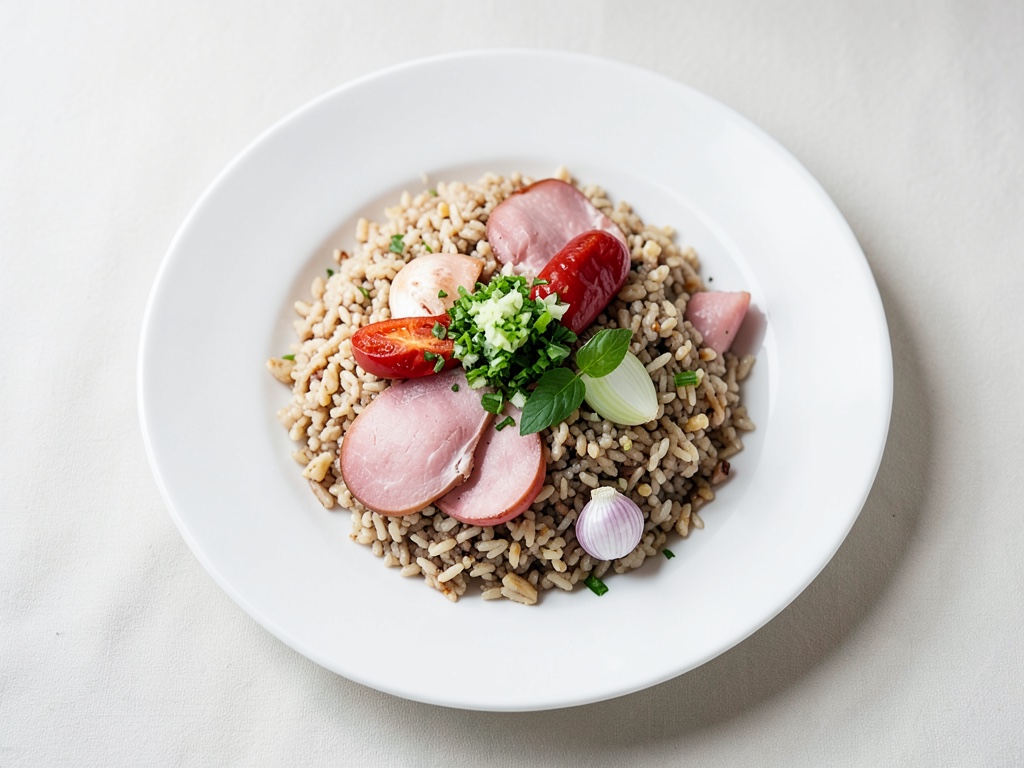 Leckere Reis-Salat-Mischung