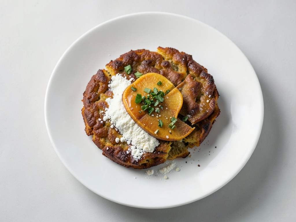 Pizza fiamma di zucca croccante