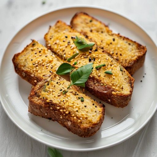 Pane croccante low-carb con semi di girasole