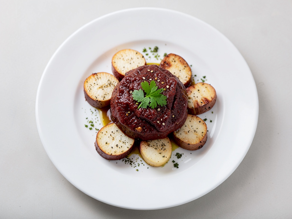 Bâtonnets de pommes de terre croustillants à la sauce Mojo Rojo épicée