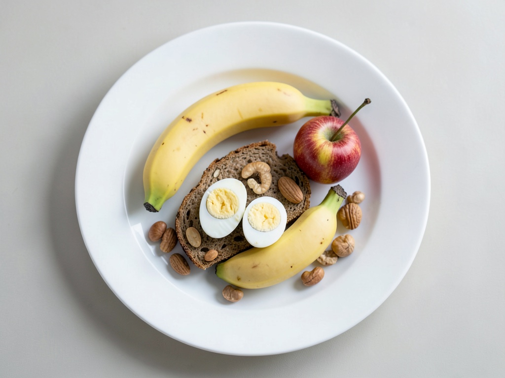 Pane di banana fitness senza zucchero aggiunto