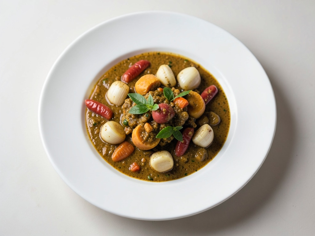 Curry cremoso di lenticchie e spinaci con yogurt al lime