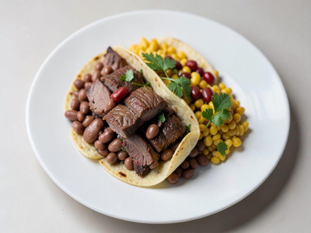 Burritos piccanti alla carne con formaggio