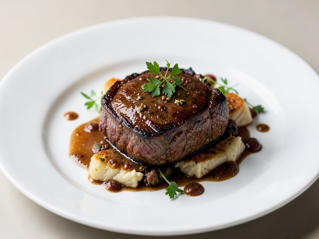 Entrecôte succulento dall'air fryer