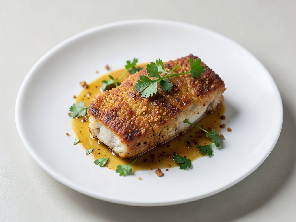Filetto di pesce croccante dall'air fryer