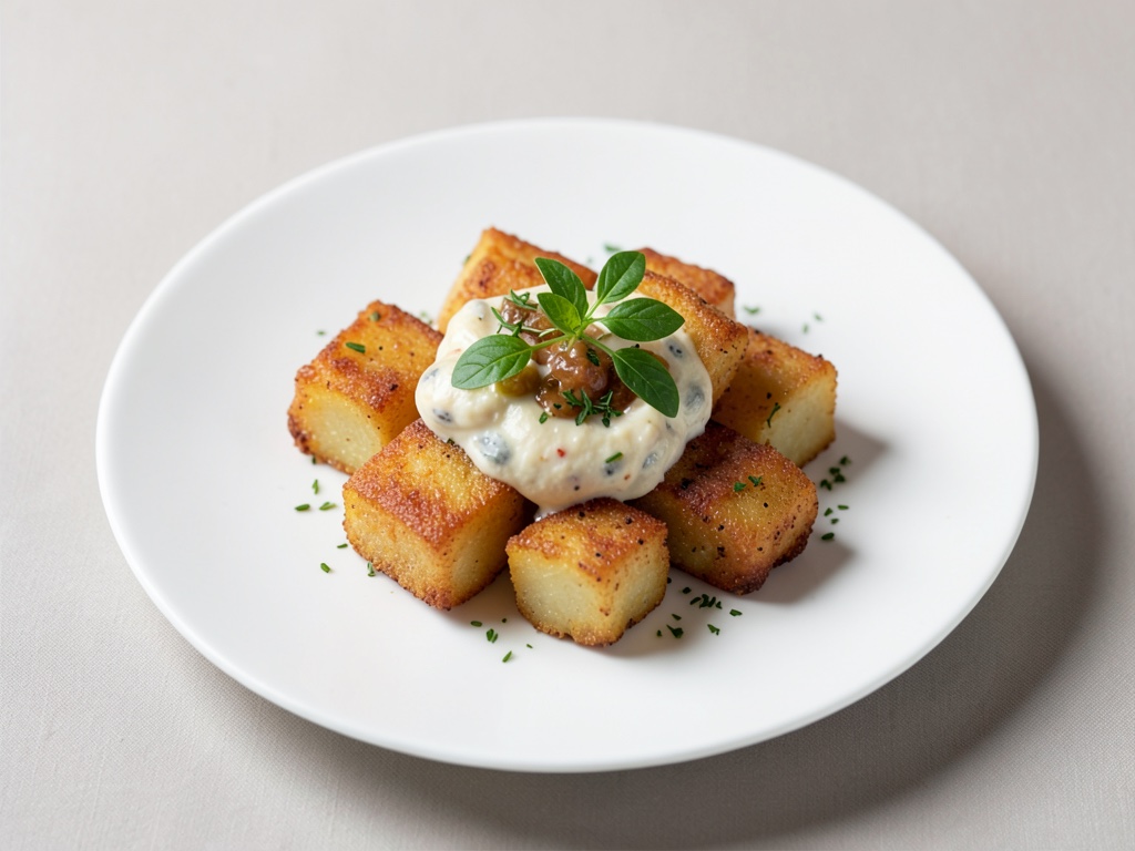 Morceaux de pommes de terre croustillants à l'air fryer
