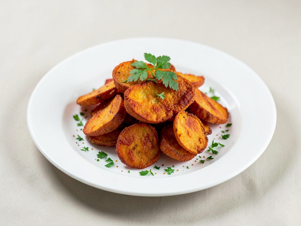 Patate dolci croccanti nell'air fryer