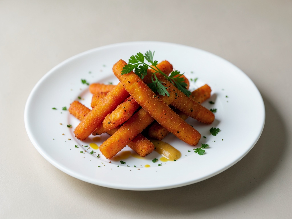 Bâtonnets de carottes croustillants à l'air fryer