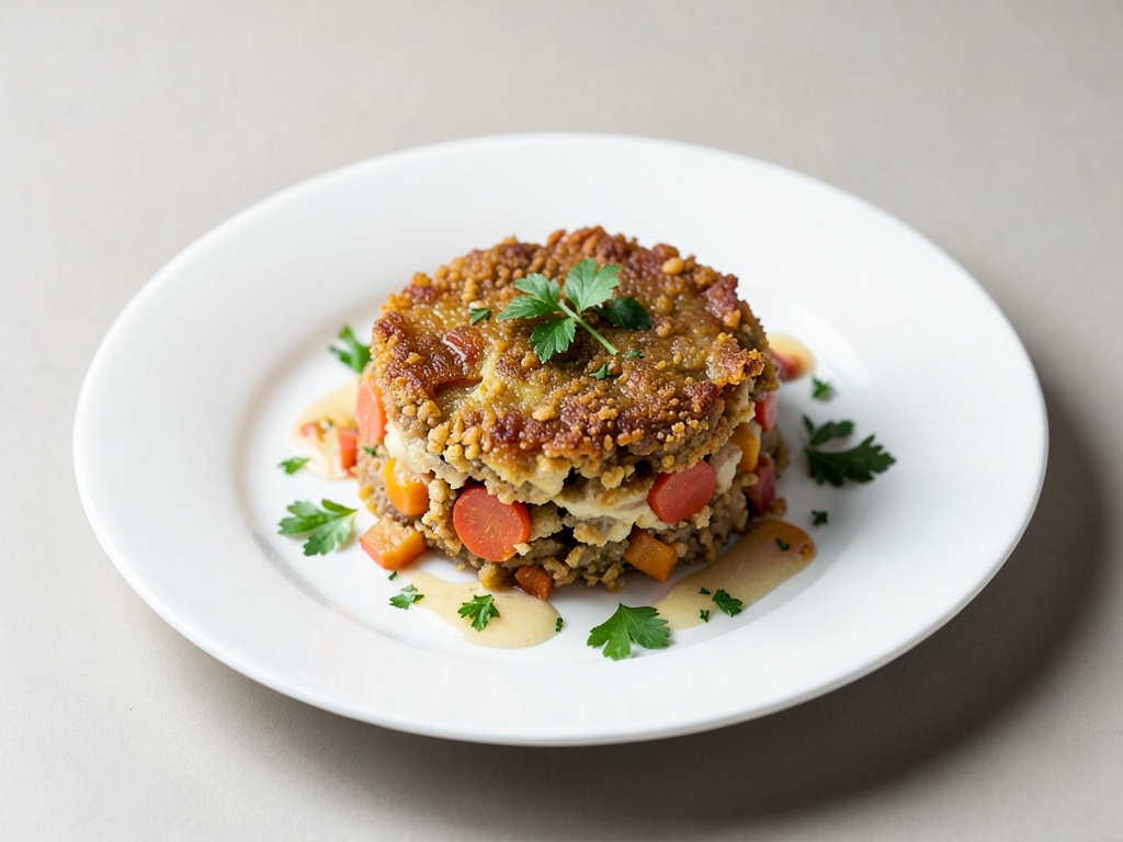 Gratin croccante di zucca e carote