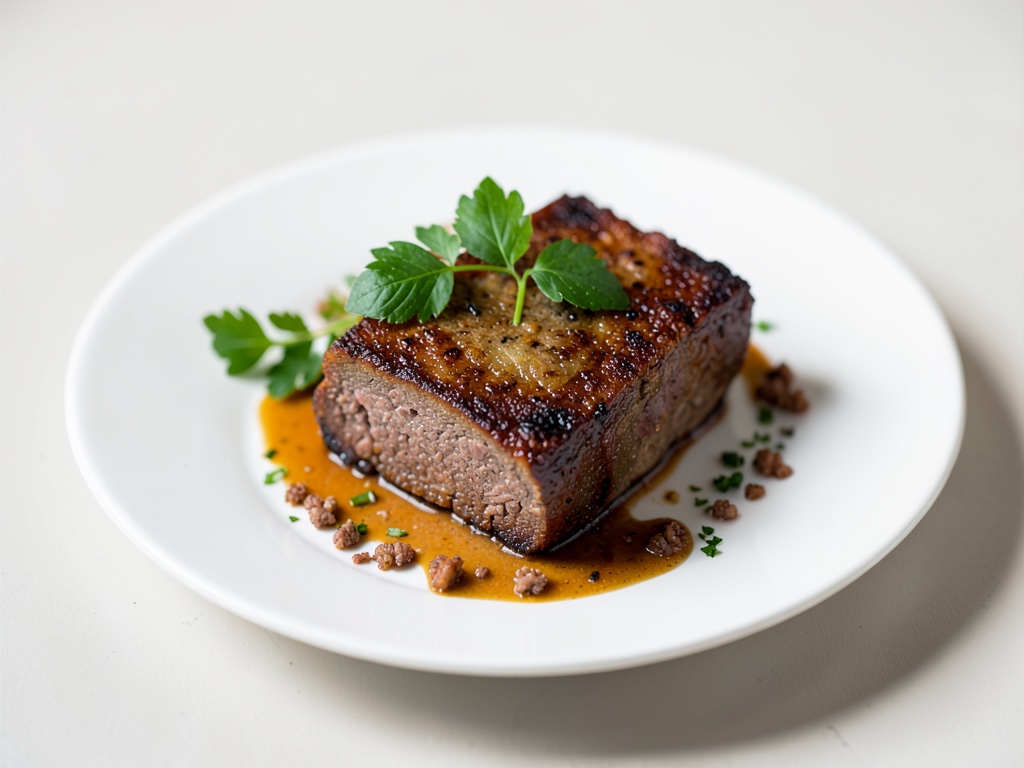 Polpettone croccante di carne macinata in friggitrice ad aria