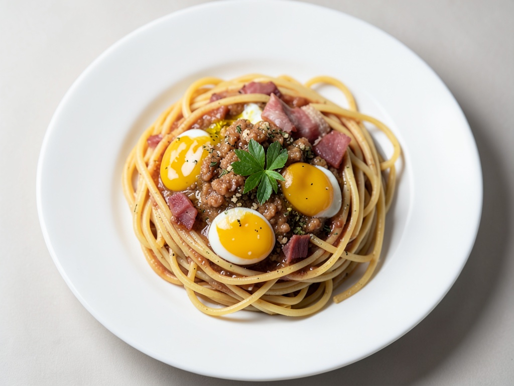 Klassische Spaghetti Carbonara