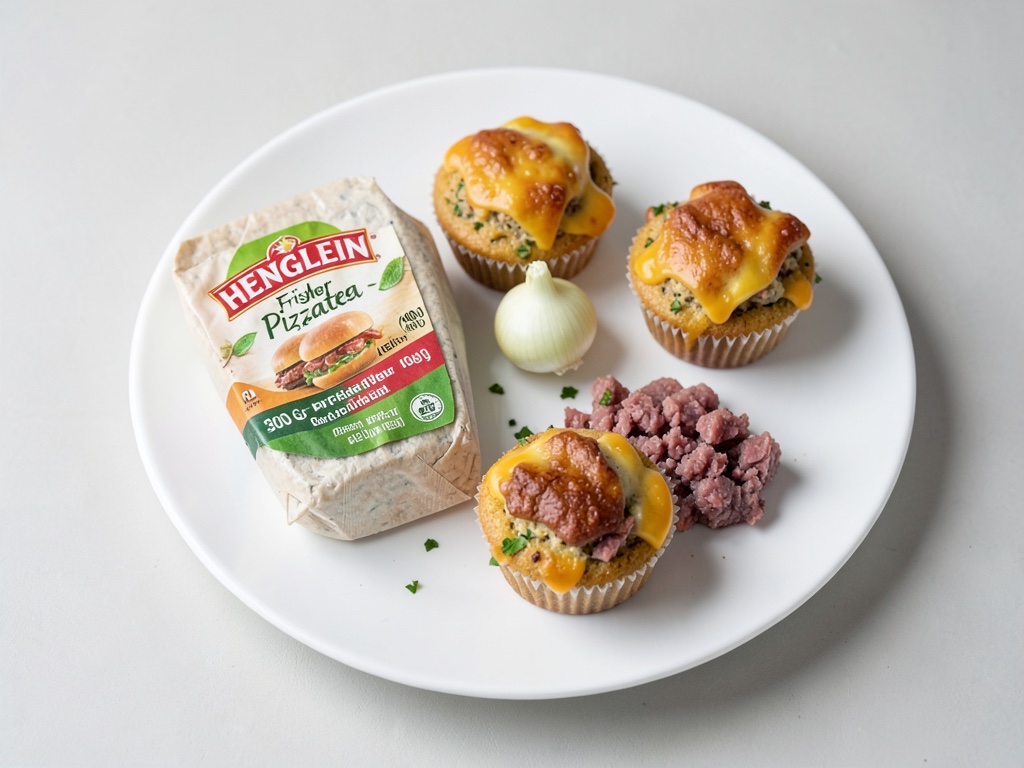 Käse-Burger-Muffins