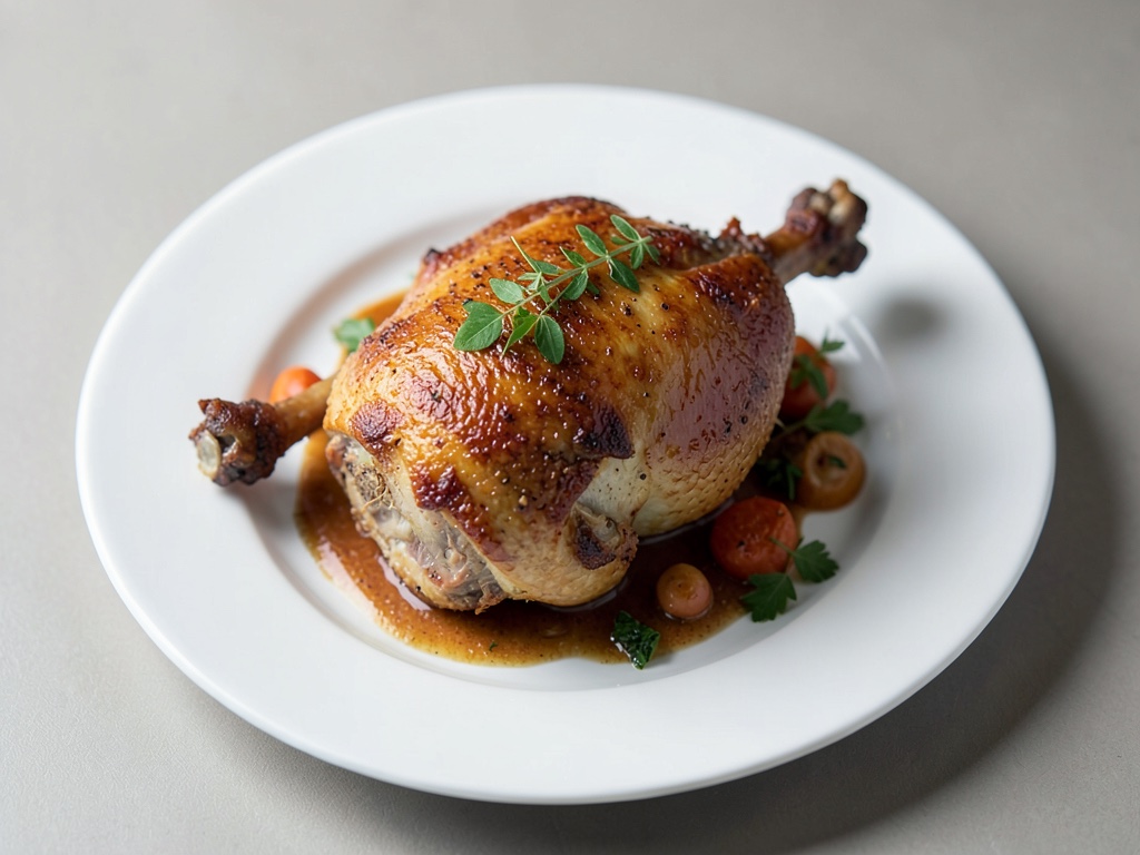 Poulet rôti croustillant à l'air fryer