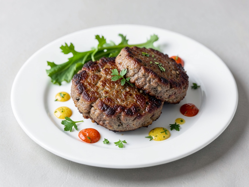 Burger patties croccanti dall'air fryer