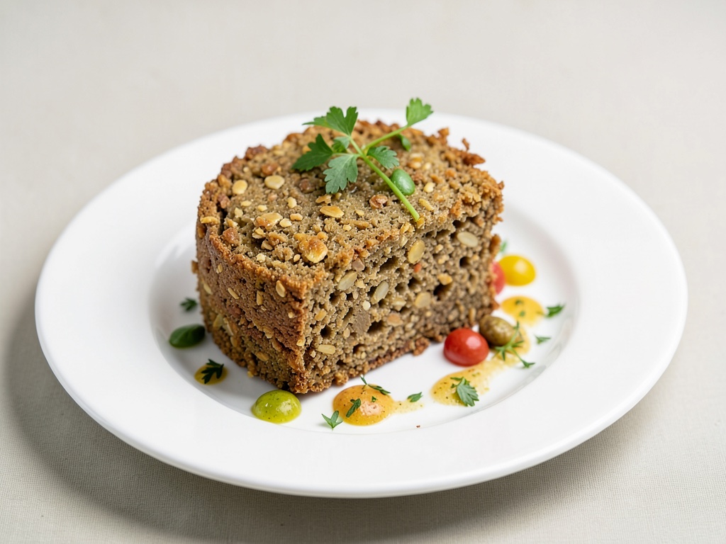Pane fitness croccante al cereale integrale dalla friggitrice ad aria
