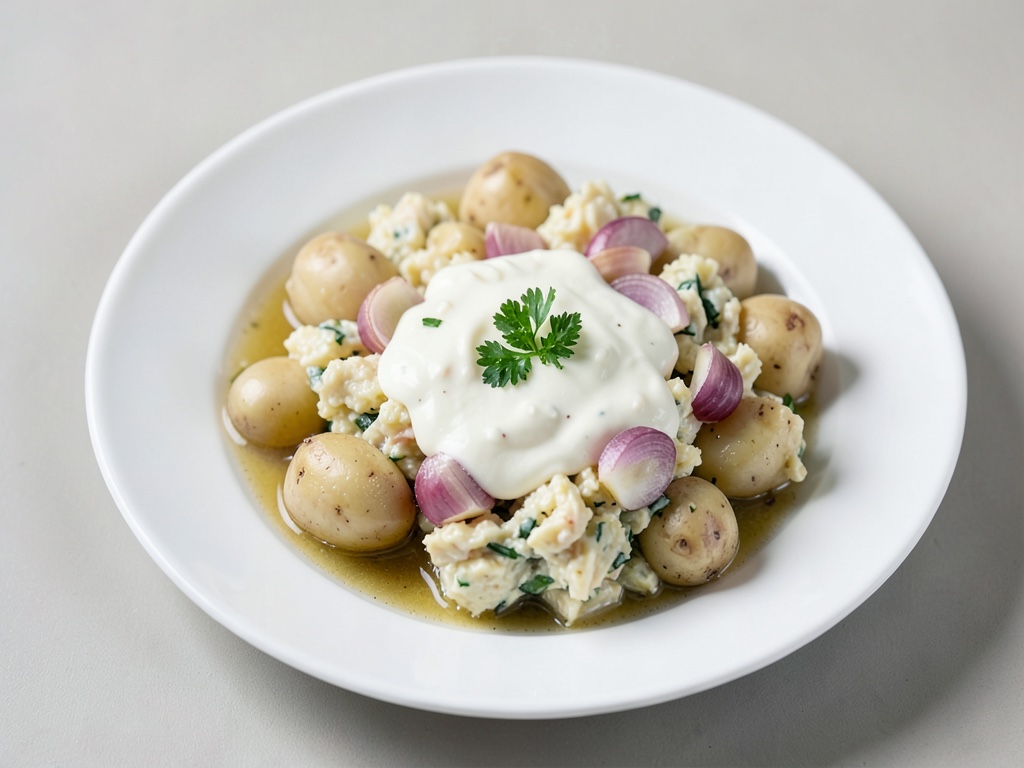Il classico della nonna: Insalata di patate cremosa con maionese