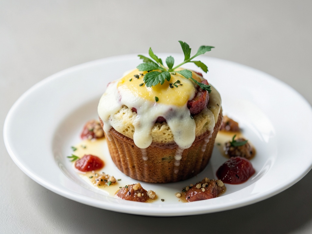 Fluffige Eierlikör-Muffins aus der Heißluftfritteuse