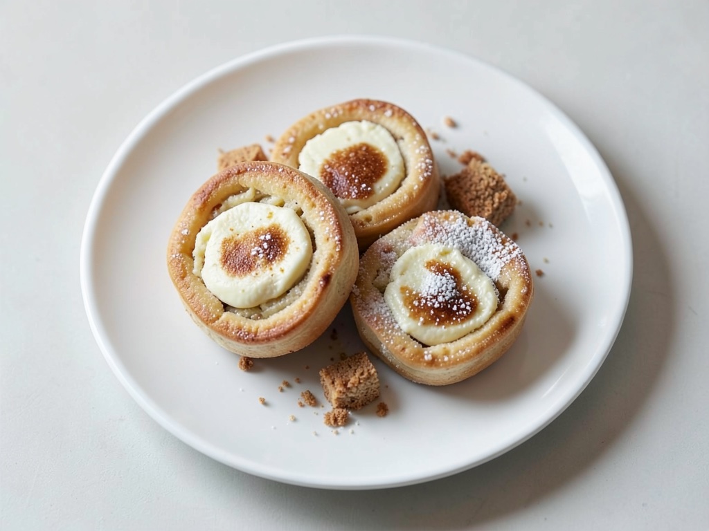 Pfirsich-Spiegeleikuchen aus dem Ofen