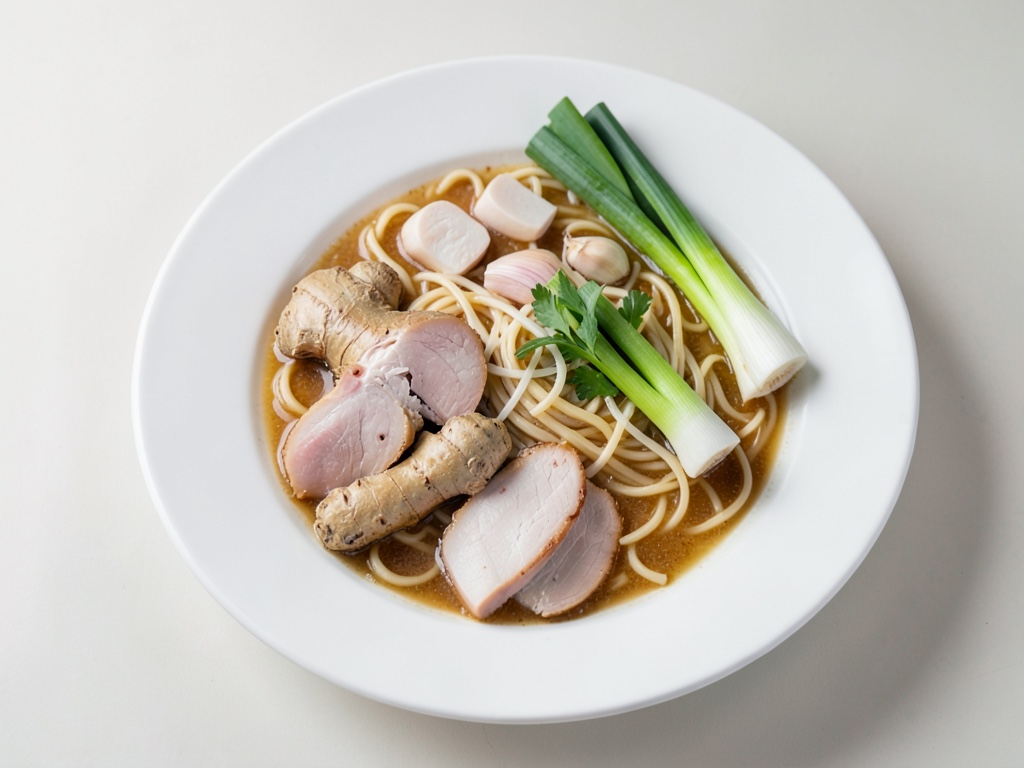 Ramen de Pollo con Miso