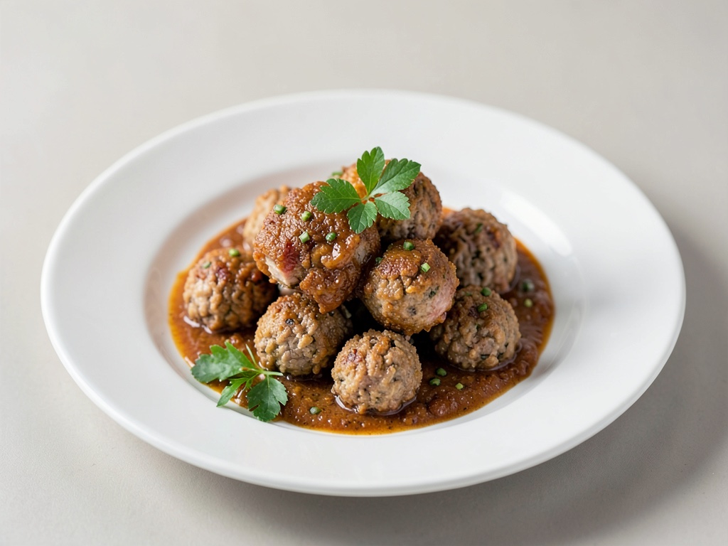 Polpette di tonno e carne macinata croccanti dall'air fryer