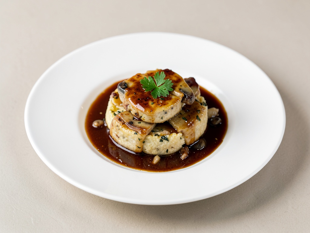 Dim Sum ai Funghi della Foresta Nera con Salsa di Soia