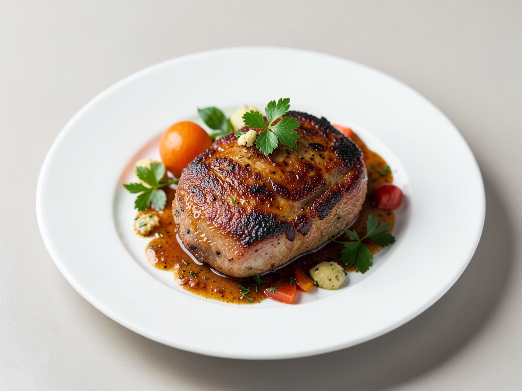 Braciola croccante dall'air fryer