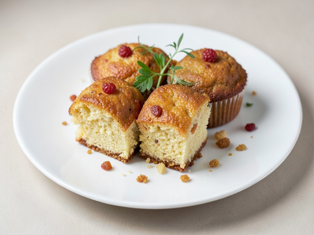 Muffin di cheesecake soffici dall'air fryer