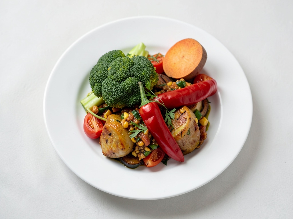 Légumes rôtis marocains