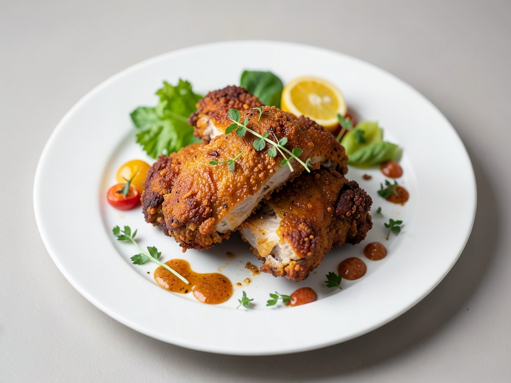 Pollo croccante stile KFC in friggitrice ad aria